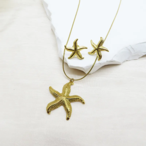 ocean-muse-premium-korean-inspired-starfish-pendant-earrings-set