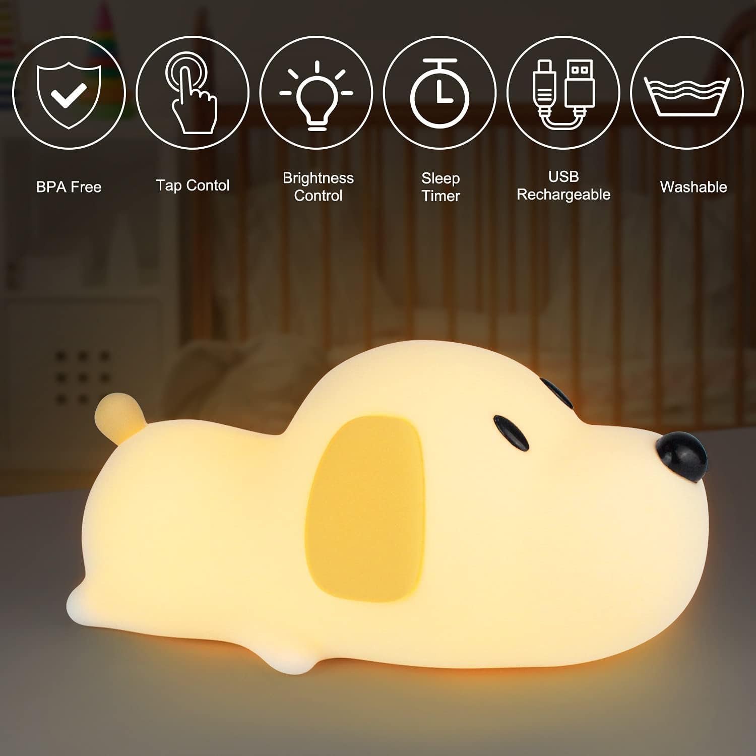 puppy night lamp