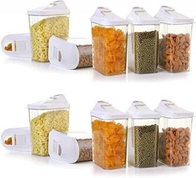 750 ml easy flow kitchen container (set of 6)