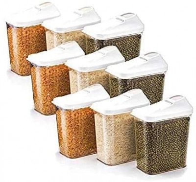 750 ml easy flow kitchen container (set of 6)