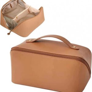 leather cosmatic bag