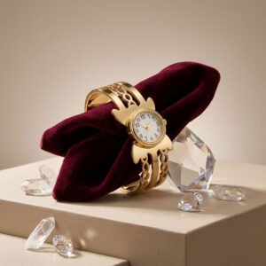 designer-gold-bangle-watch-for-women-stylish-bracelet-wrist-watch-elegant-ladies-jewelry-watch-for-party-daily-wear